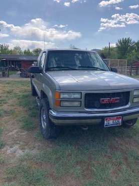 1999 GMC SLE 4X4 - cars & trucks - by owner - vehicle automotive sale for sale in Emmett, ID