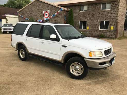 1997 Ford Expedition Eddie Bauer 4WD - bulletproof 4.6L V8 - sunroof for sale in Farmington, MN