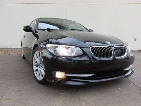 2011 BMW 328I COUPE BLACK ON BLACK MOON ROOF LEATHER ~~ EXTRA CLEAN ~ for sale in Richmond, TX