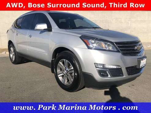 2016 Chevrolet Traverse AWD All Wheel Drive Chevy LT SUV for sale in Redding, CA