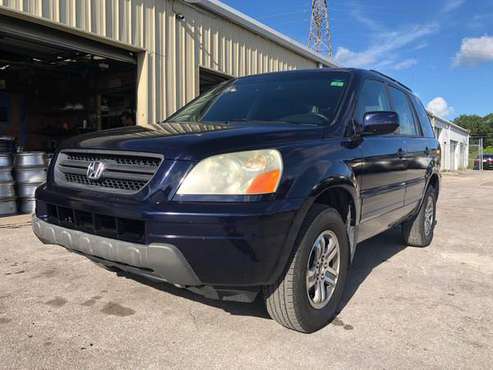 2004 Honda Pilot EX-L AWD, Loaded, Power, Leather, 3rd row for sale in Clearwater, FL