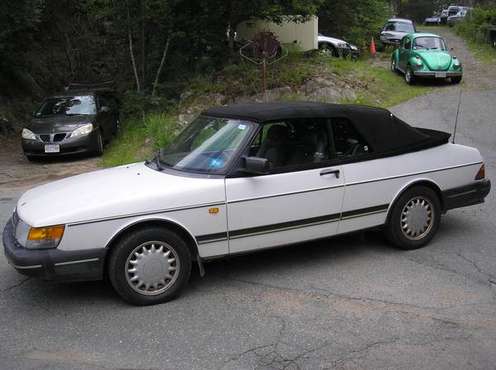 1993 SAAB 900 Conv. Auto. 140k for sale in Gloucester, MA