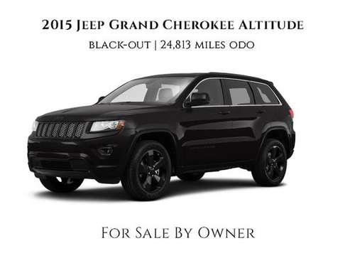 2015 Jeep Grand Cherokee Altitude (<25K) Excellent Condition. for sale in Long Island City, NY