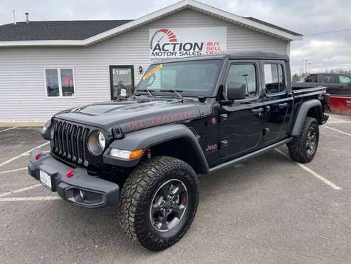 2021 Jeep Gladiator Rubicon 4x4 4dr Crew Cab 5 0 ft SB 38 Miles for sale in Gaylord, MI