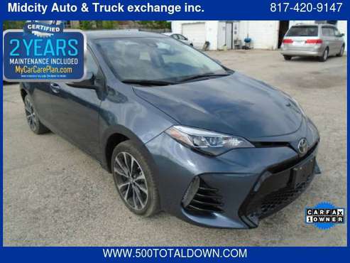 2017 Toyota Corolla SE CVT 500totaldown com low monthly pymts for sale in Haltom City, TX
