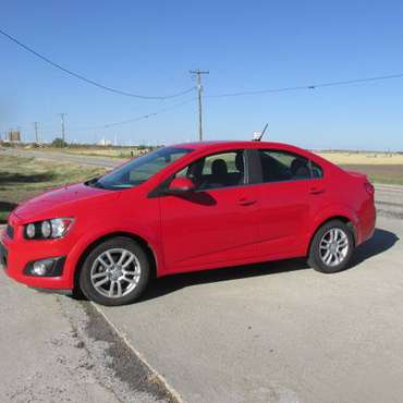 2014 chevrolet sonic lt - cars & trucks - by owner - vehicle... for sale in Roscoe, TX