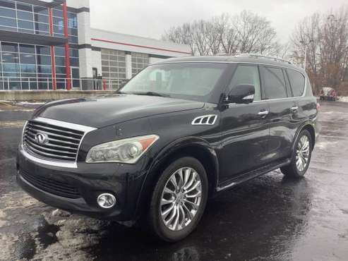 Well-Kept! 2013 Infiniti QX56! AWD! Third Row! Fully Loaded! - cars... for sale in Ortonville, OH