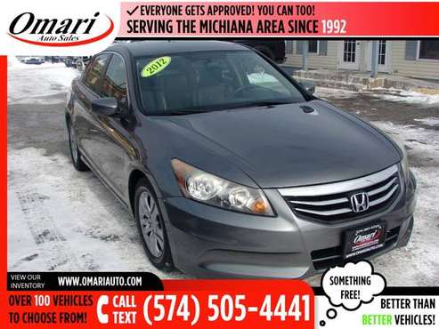 2012 Honda Accord Sdn I4 I 4 I-4 Auto SE - - by dealer for sale in South Bend, IN