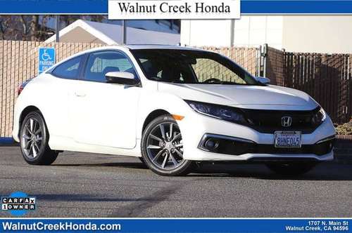 2019 Honda Civic Coupe Platinum White Pearl - - by for sale in Walnut Creek, CA