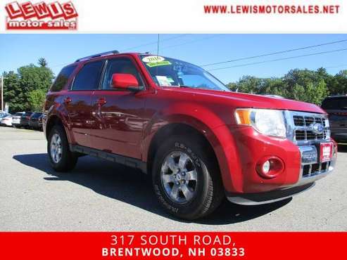 2010 Ford Escape 4x4 4WD Limited Heated Leather Clean! SUV - cars & for sale in Brentwood, VT