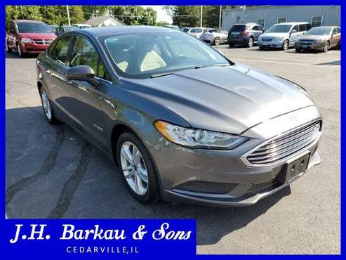 2018 Ford Fusion Hybrid S FWD for sale in Cedarville, IL