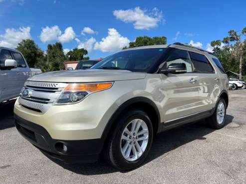 2011 Ford Explorer XLT - Leather - Nav - 3rd Row - V6 - 4WD - cars & for sale in Debary, FL
