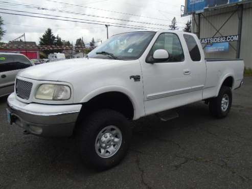 2002 Ford F150 Heavy Duty Super Cab 4x4 XLT 4Dr New Tires Great for sale in Portland, OR