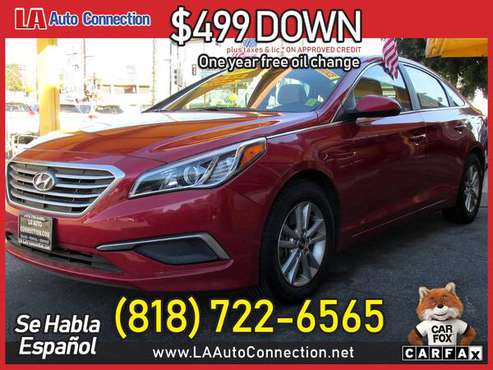 2017 Hyundai Sonata 2 4L 2 4 L 2 4-L FOR ONLY 207/mo! - cars & for sale in Van Nuys, CA