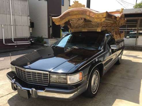 1993 Cadillac Fleet Wood Brougham Japanese Style Hearse - cars & for sale in Gardena, CA