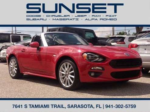 2017 FIAT 124 Spider Lusso Only 23,332 Miles...........!!! for sale in Sarasota, FL
