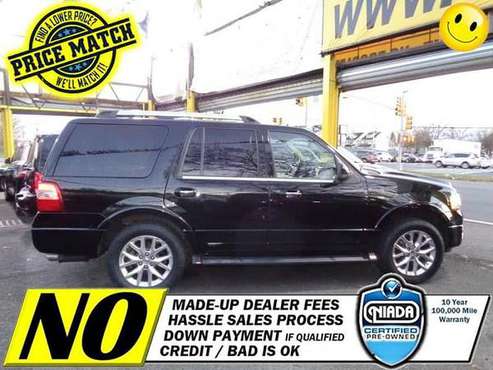 2016 Ford Expedition 4d SUV 4WD Limited Only $99 per week! - cars &... for sale in Elmont, NY