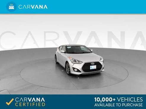 2016 Hyundai Veloster Turbo Coupe 3D coupe Silver - FINANCE ONLINE for sale in Atlanta, NC
