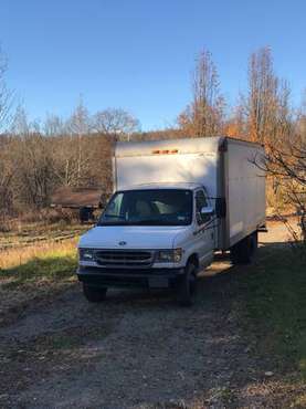 2001 E350 Ford 16' Box truck - cars & trucks - by owner - vehicle... for sale in Springville, NY