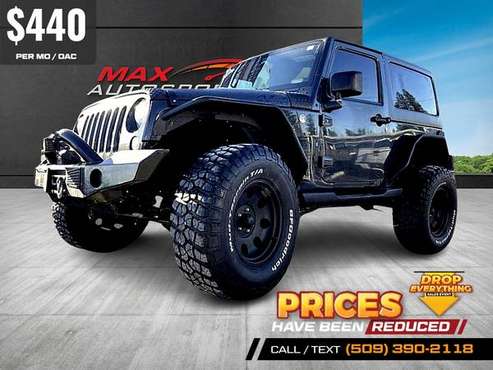 440/mo - 2016 Jeep Wrangler Sport 4X4 - - by dealer for sale in Spokane, OR