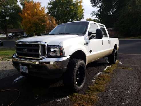 2001 Ford F-250 7.3L Lariat Crew Cab Short bed for sale in Klamath Falls, OR