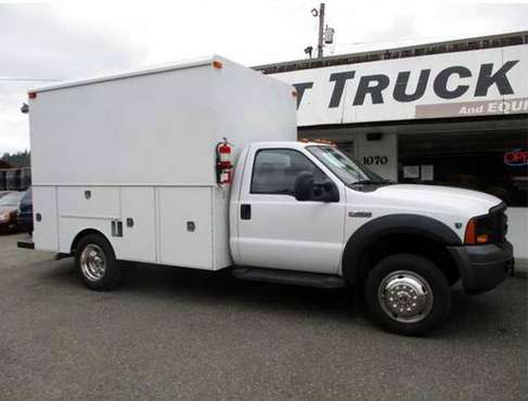 2006 Ford F450 Utility Box Truck #8671 - cars & trucks - by dealer -... for sale in Kent, WA