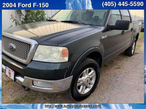2004 Ford F-150 SuperCrew 139" XLT 4WD WHOLESALE TO THE PUBLIC... for sale in Oklahoma City, OK