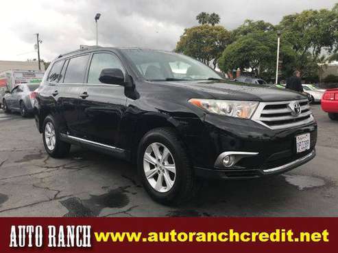 2012 Toyota Highlander Base EASY FINANCING AVAILABLE for sale in Santa Ana, CA