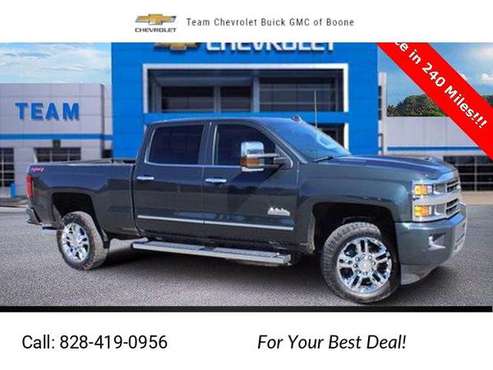 2019 Chevy Chevrolet Silverado 2500HD High Country pickup Gray for sale in Boone, NC