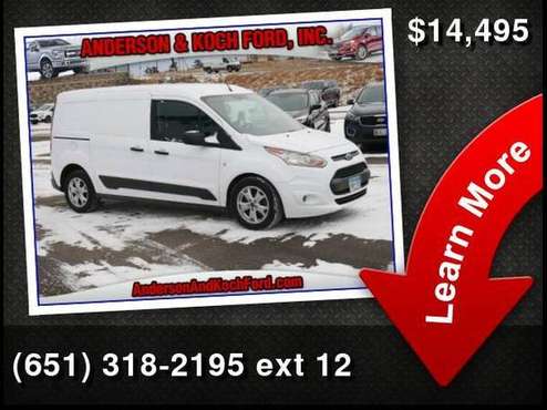 2014 Ford Transit Connect XLT - - by dealer - vehicle for sale in North Branch, MN