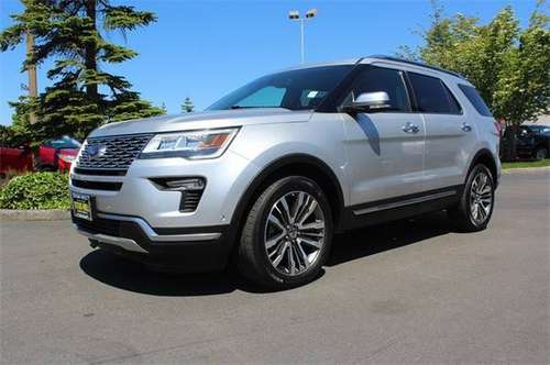 2018 Ford Explorer AWD All Wheel Drive Platinum SUV for sale in Tacoma, WA