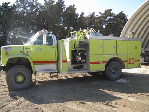 1985 GMC Fire Truck - cars & trucks - by owner - vehicle automotive... for sale in Esbon, KS