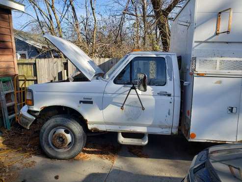 1997 F-450 Super Duty utility truck - cars & trucks - by owner -... for sale in Canton, IL