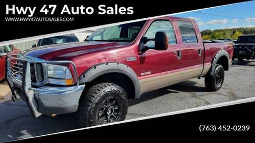 2004 Ford F-350 Super Duty Lariat 4dr Crew Cab 4WD SB - cars & for sale in MN