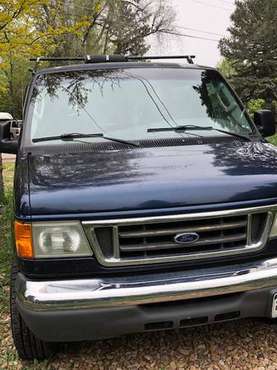 2005 Ford 1-ton E-350 Super Duty Extended Passenger Van only 87K for sale in Boulder, CO