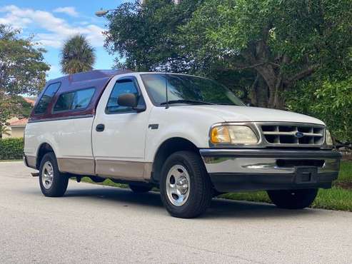 1998 Ford F150 F-150 F 150 regular cab long bed 4 2 V6 2WD - cars & for sale in Boca Raton, FL