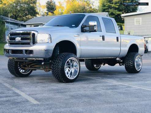 2007 Ford F-250, F 250, F250 XLT Crew Cab Short Bed 4WD Must See for sale in Watertown, NY
