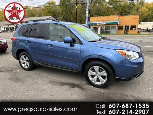 2016 Subaru Forester 4dr CVT 2 5i Premium PZEV - - by for sale in Owego, NY