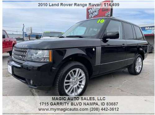 Backup Camera! 2010 Land Rover Range Rover HSE 4x4 5 0L ! for sale in Nampa, ID