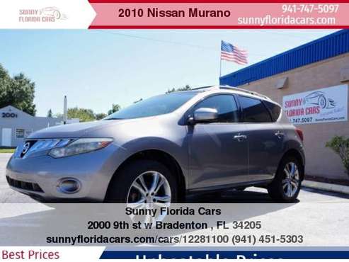 2010 Nissan Murano AWD 4dr LE - We Finance Everybody!!! for sale in Bradenton, FL