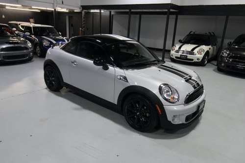 2013 R58 MINI COOPER S COUPE LCI WHITE SILVER Awesome Shape 59k for sale in Seattle, WA