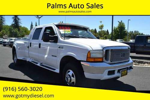 2000 Ford F-350 Super Duty DRW 4x4 Lariat 5-Spd Manual Diesel - cars for sale in Citrus Heights, NV
