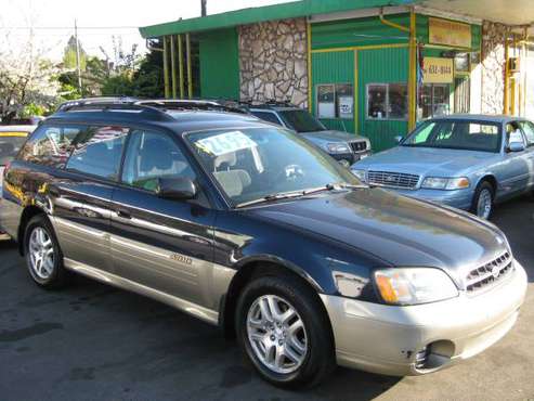 2002 SUBARU OUTBACK ONE-OWNER 5-SPEED MANUAL IMPRESSIVE - cars & for sale in Seattle, WA
