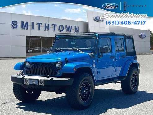 2015 Jeep Wrangler Unlimited Sahara SUV - - by dealer for sale in Saint James, NY