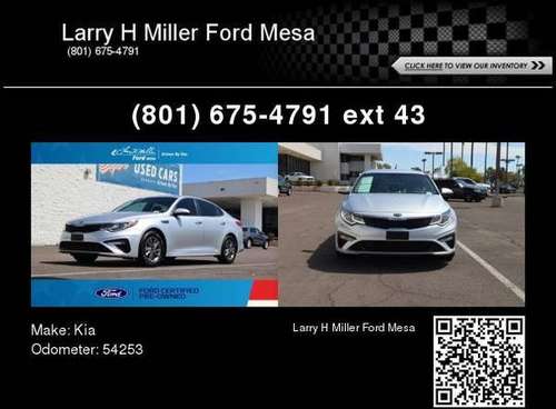2020 Kia Optima Lx - - by dealer - vehicle automotive for sale in Mesa, AZ