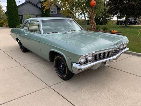1965 Chevrolet Biscayne 396 4speed for sale in Big Bend, WI