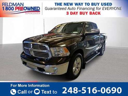 2014 *Ram* *1500* SLT pickup Black Gold Pearlcoat for sale in Waterford Township, MI