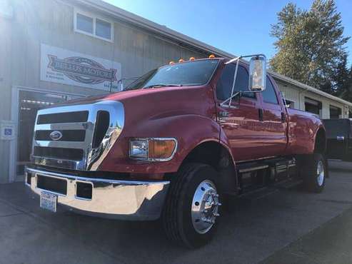 2004 Ford F-650 Super Duty Diesel 4X2 4dr Crew Cab Chassis for sale in Camas, OR