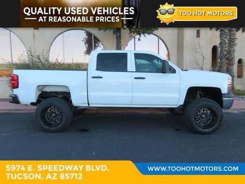 2014 Chevy Chevrolet Silverado 1500 Work Truck pickup Summit White for sale in Tucson, AZ