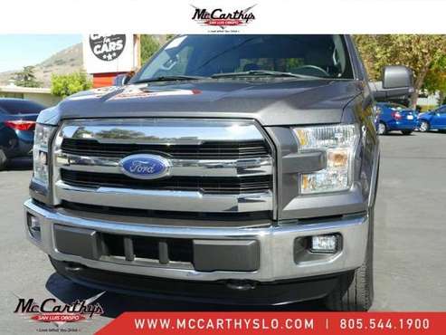 2015 Ford F150 Lariat pickup Magnetic Metallic - - by for sale in San Luis Obispo, CA